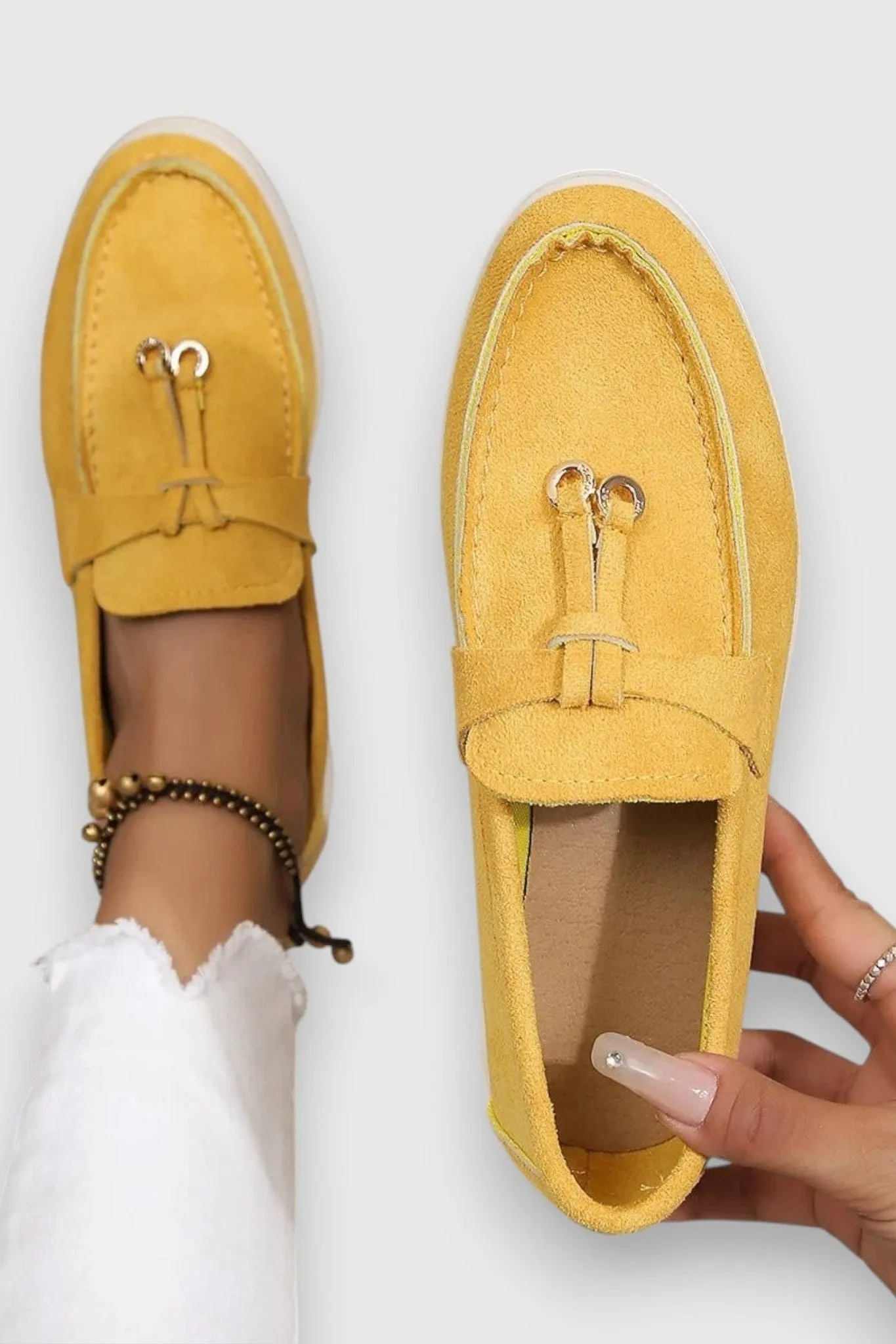 Nancy - Stylish Knot Loafers