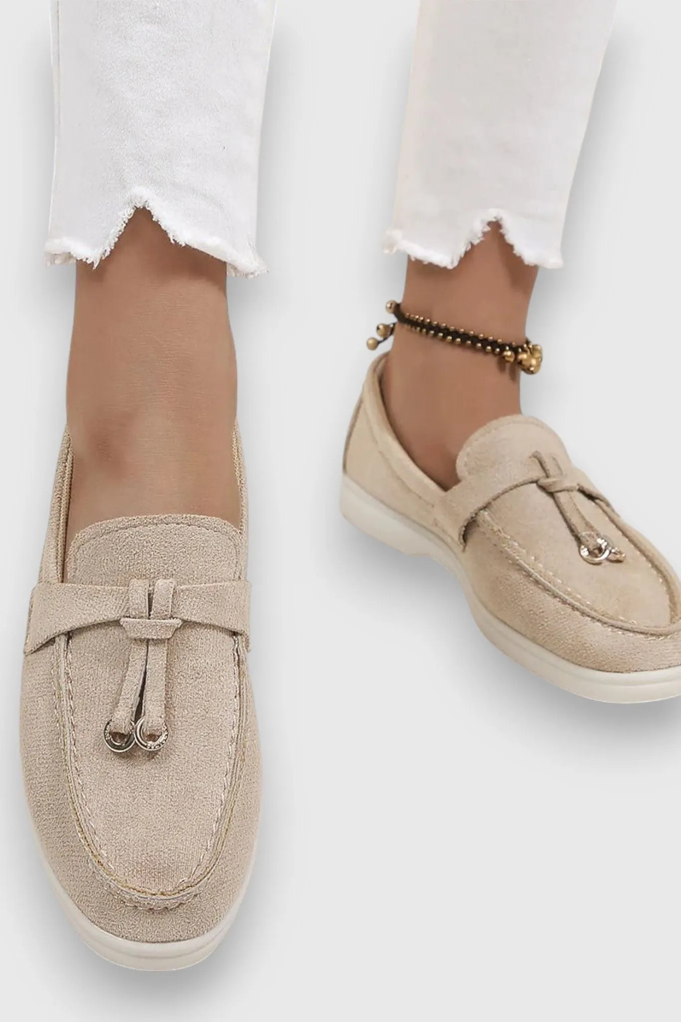 Nancy - Stylish Knot Loafers