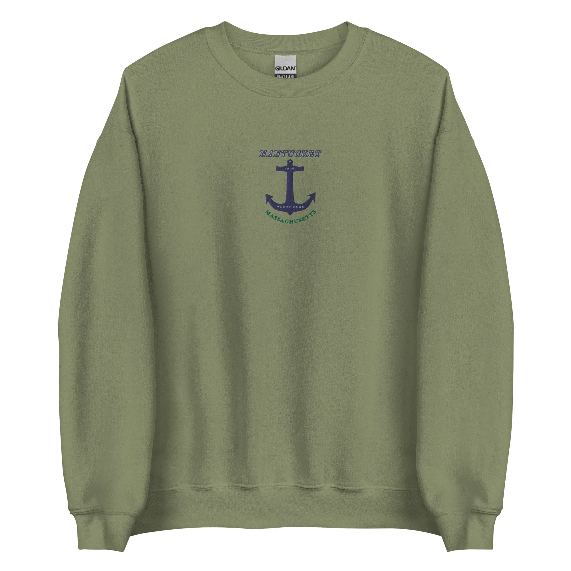 Nantucket Yacht Club Embroidered men Sweatshirt