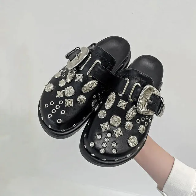 Nina - Orthopedische Punk Slippers