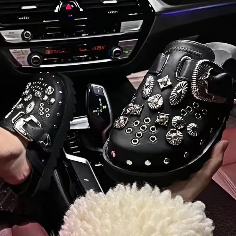 Nina - Orthopedische Punk Slippers
