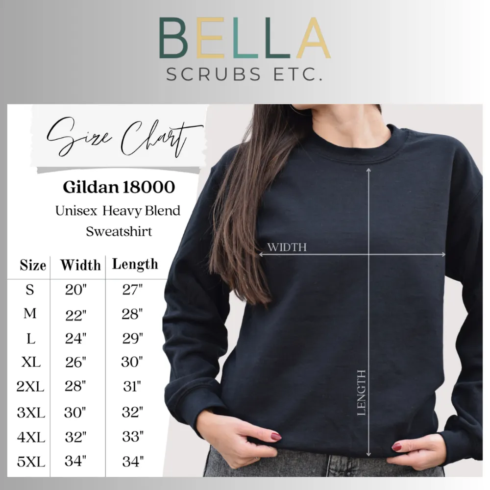 Nurse Life Glitter Sweatshirt