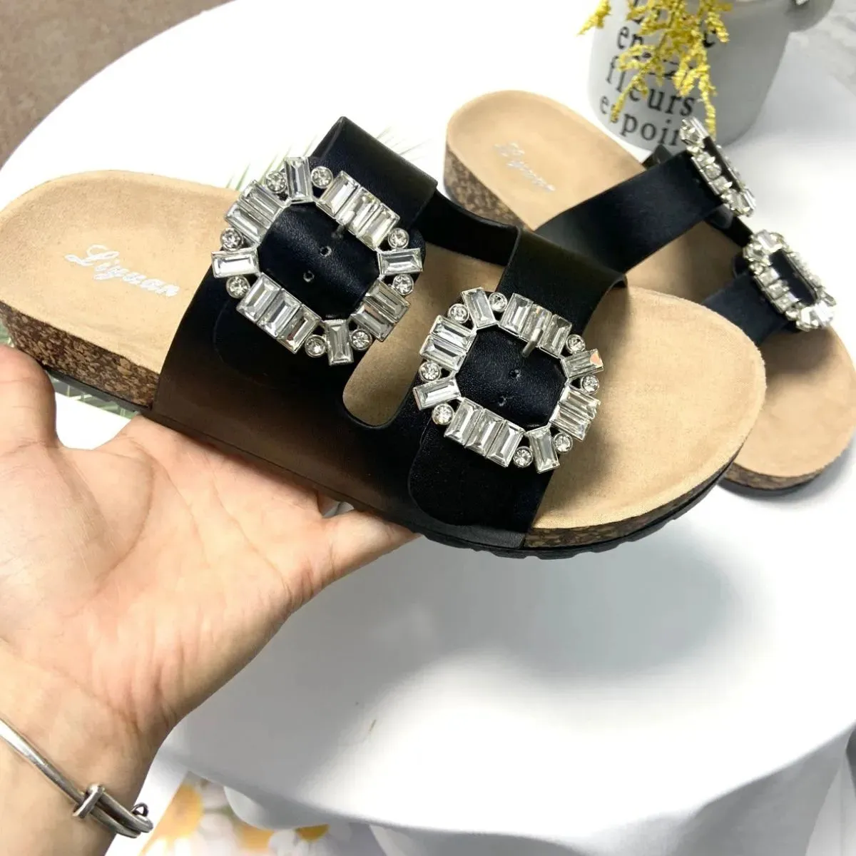 Open Toe Flats Sandals