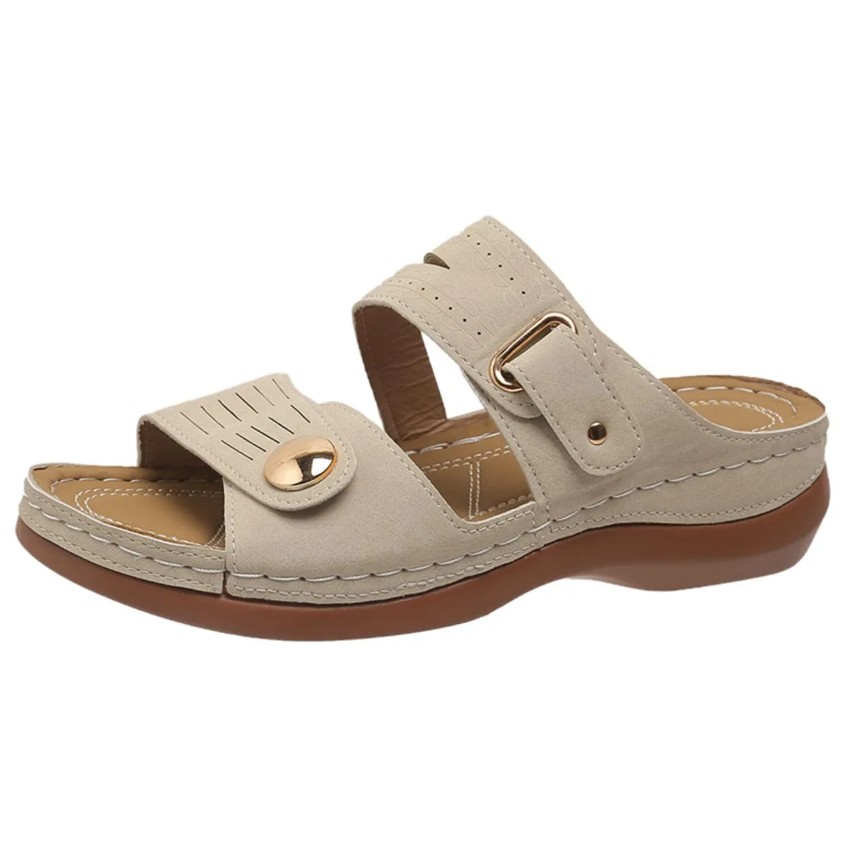Open Toe Wedge Sandals