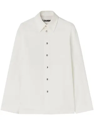 Organic cotton denim shirt