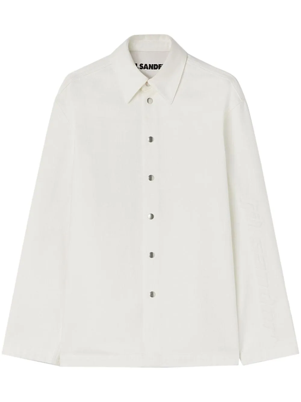 Organic cotton denim shirt