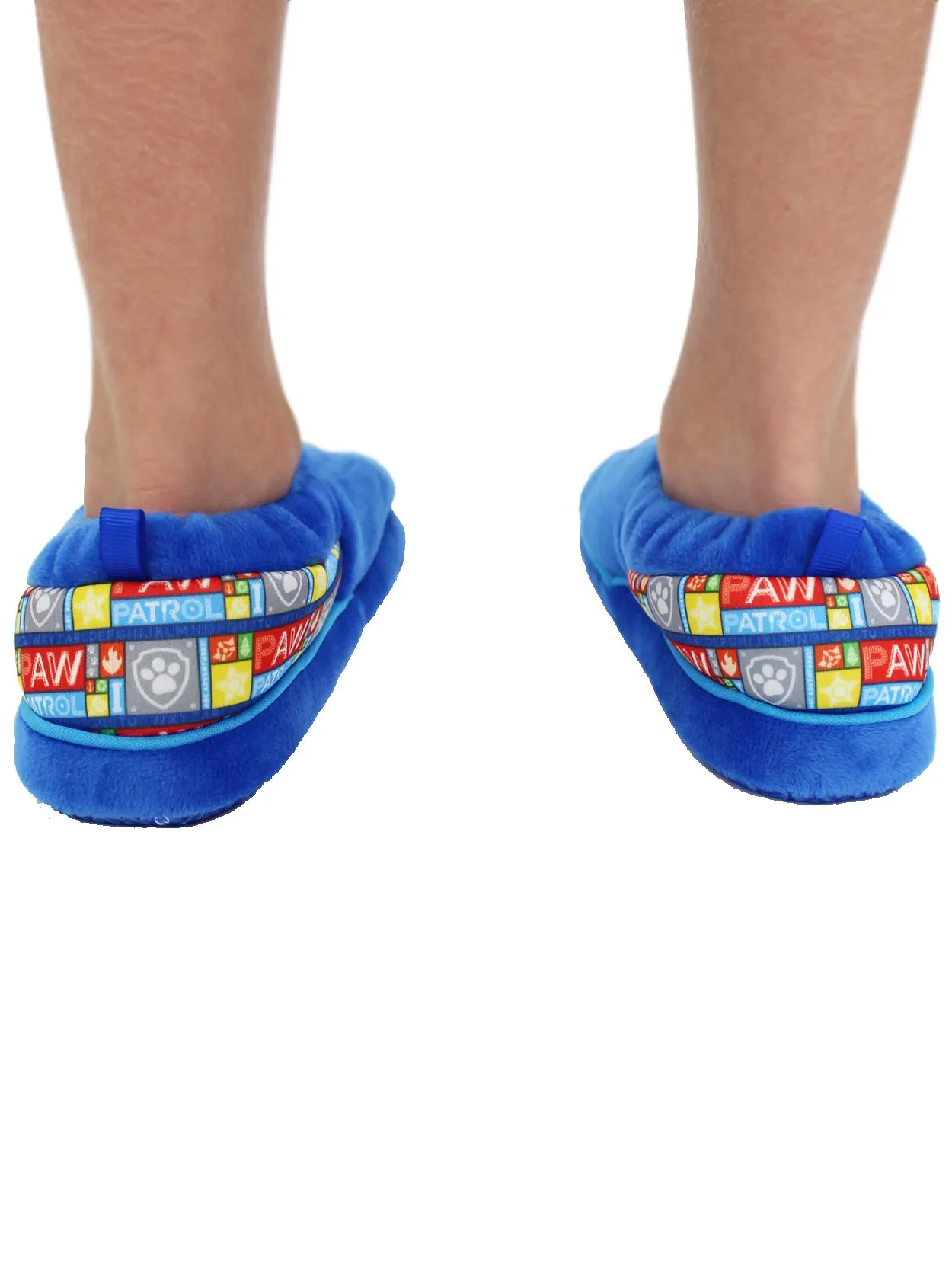 Paw Patrol Chase Marshall Plush A-Line Slippers