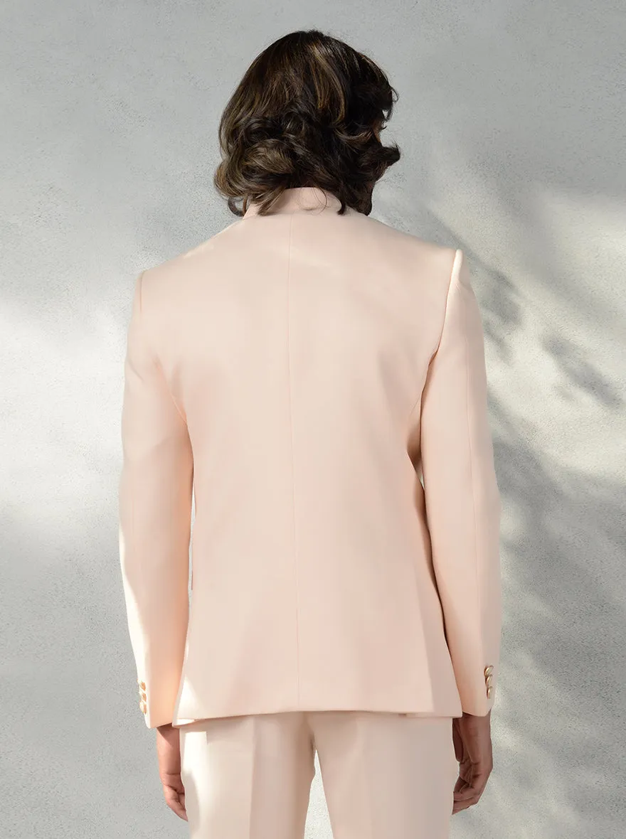 Peach Jodhpuri Suit | JadeBlue