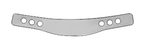 Perforated Metal Matrix Bands Small (Shape 2) 12pcs