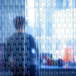 Perforated PVC Strip Curtains 200mm x 2mm