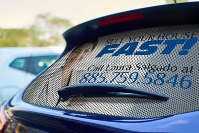 Perforated Stickers (One-Way Vision)