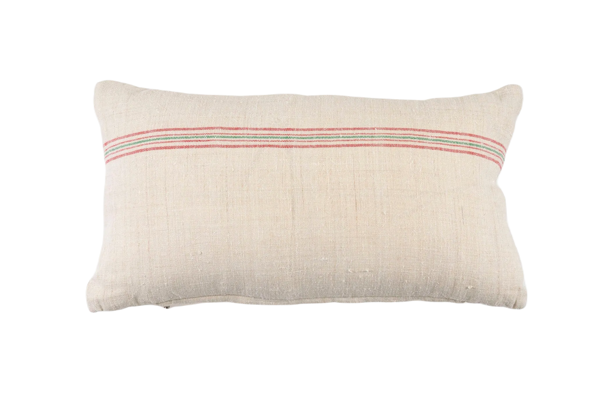 Pillow: Grain sack handwoven Hungarian hemp - P016