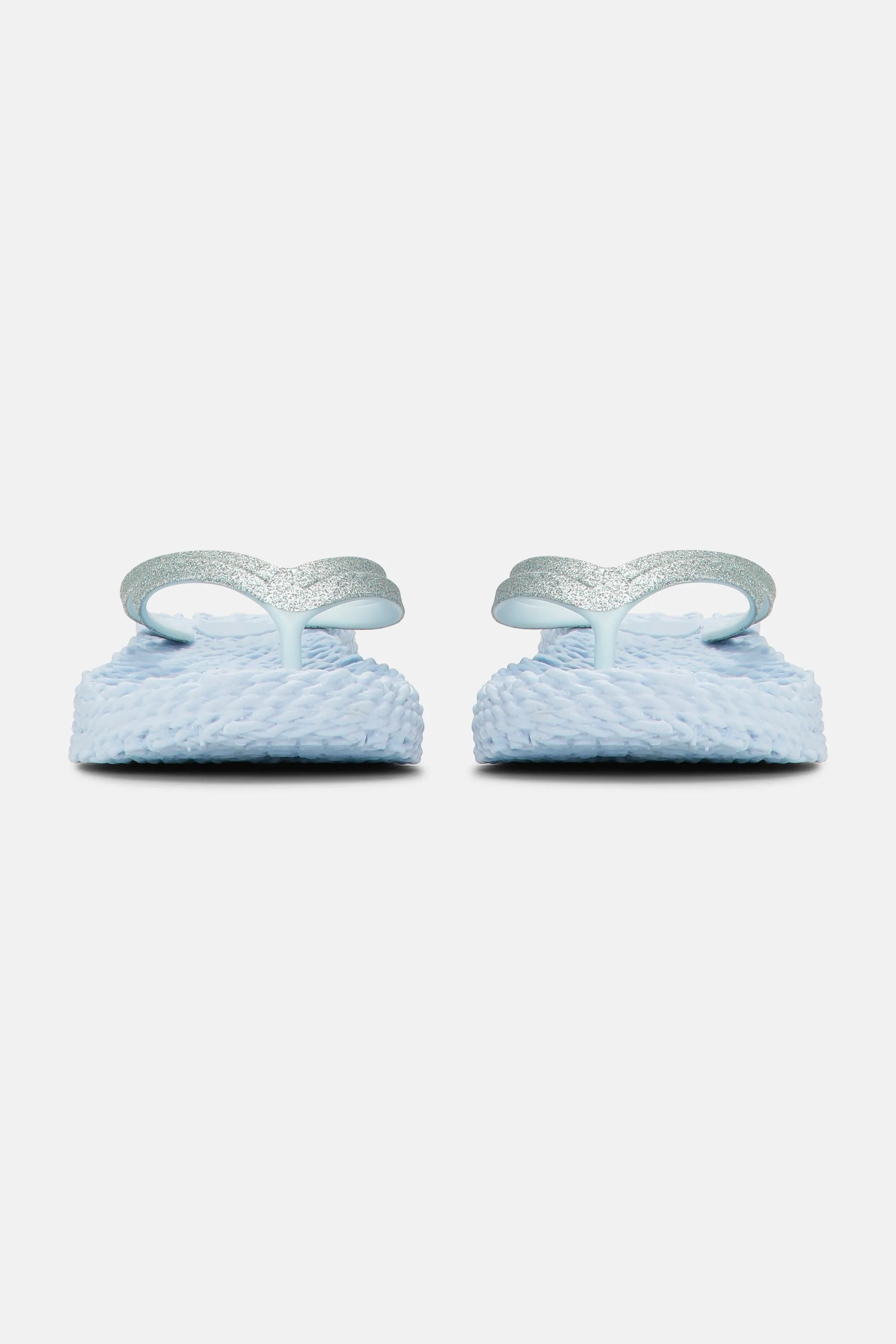 Platform Flip-flops Glitter - Blue Bell