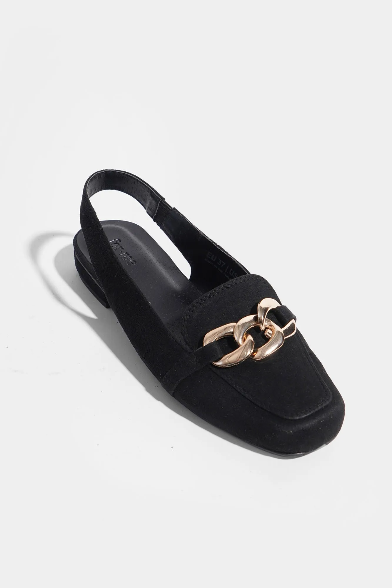 Pointed Toe Buckled Slingback Sandals