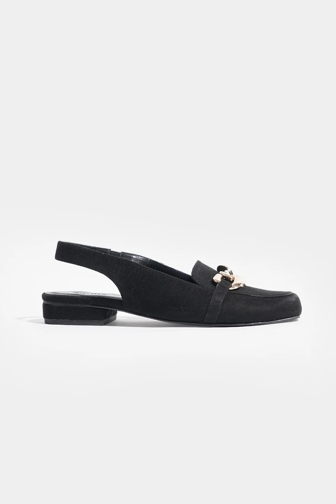 Pointed Toe Buckled Slingback Sandals