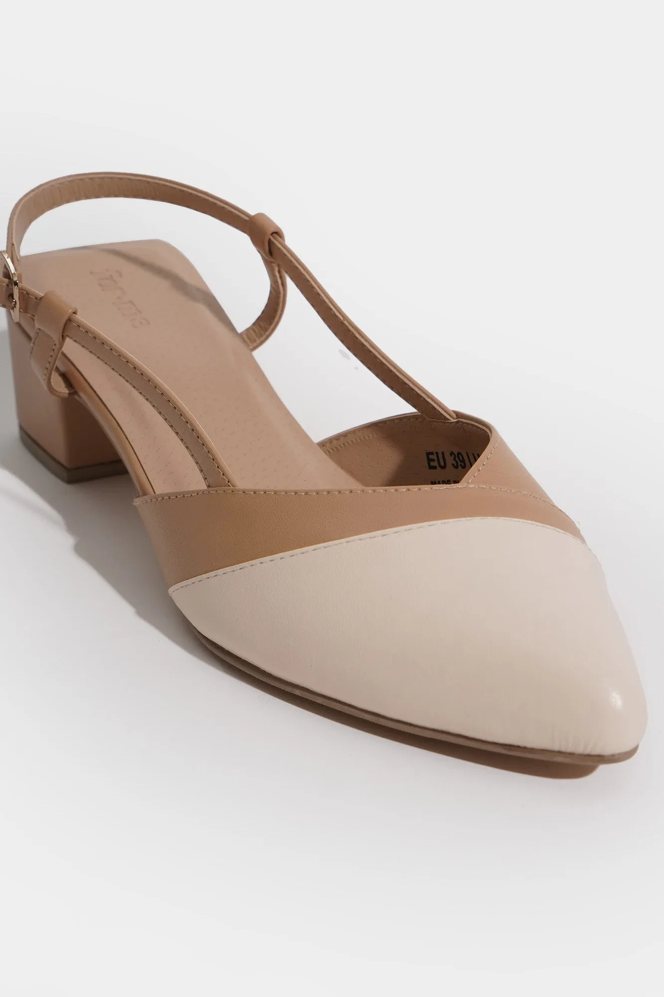 Pointed Toe Slingback Sandals