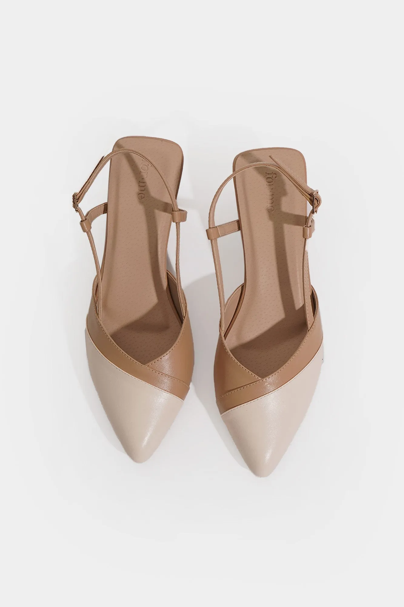 Pointed Toe Slingback Sandals