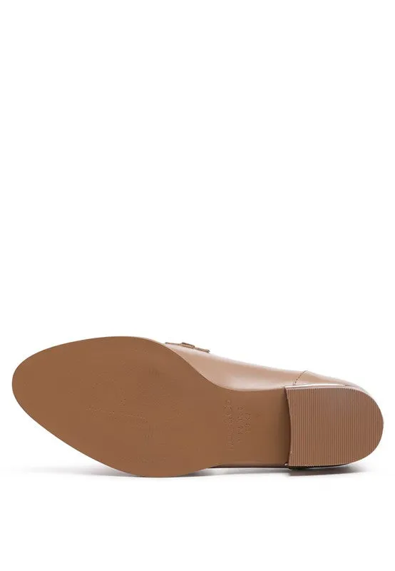 Pola Leather Horse bit Loafers
