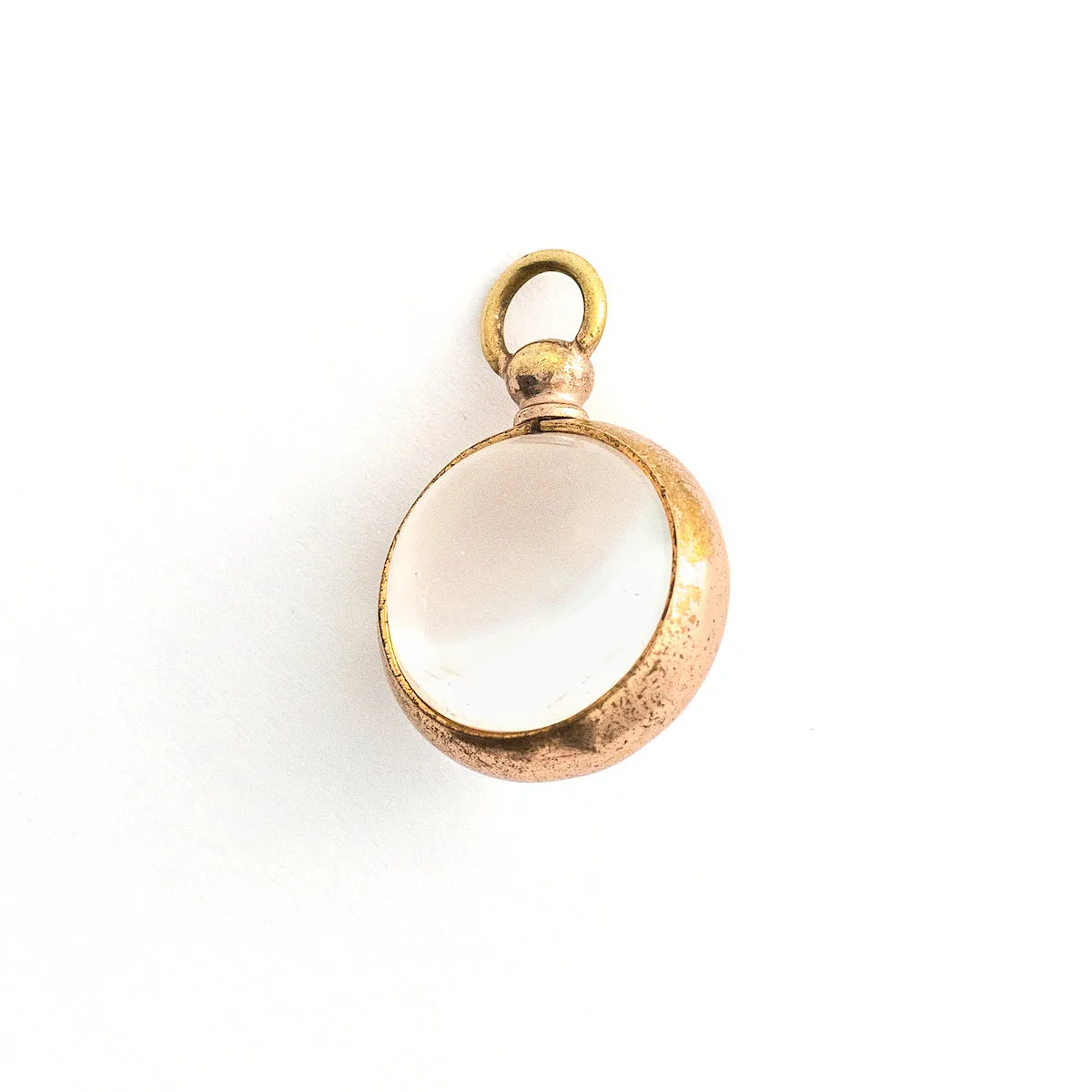Pool of Light Rock Crystal Antique Locket