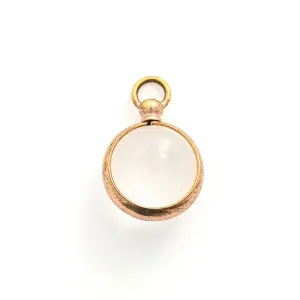 Pool of Light Rock Crystal Antique Locket