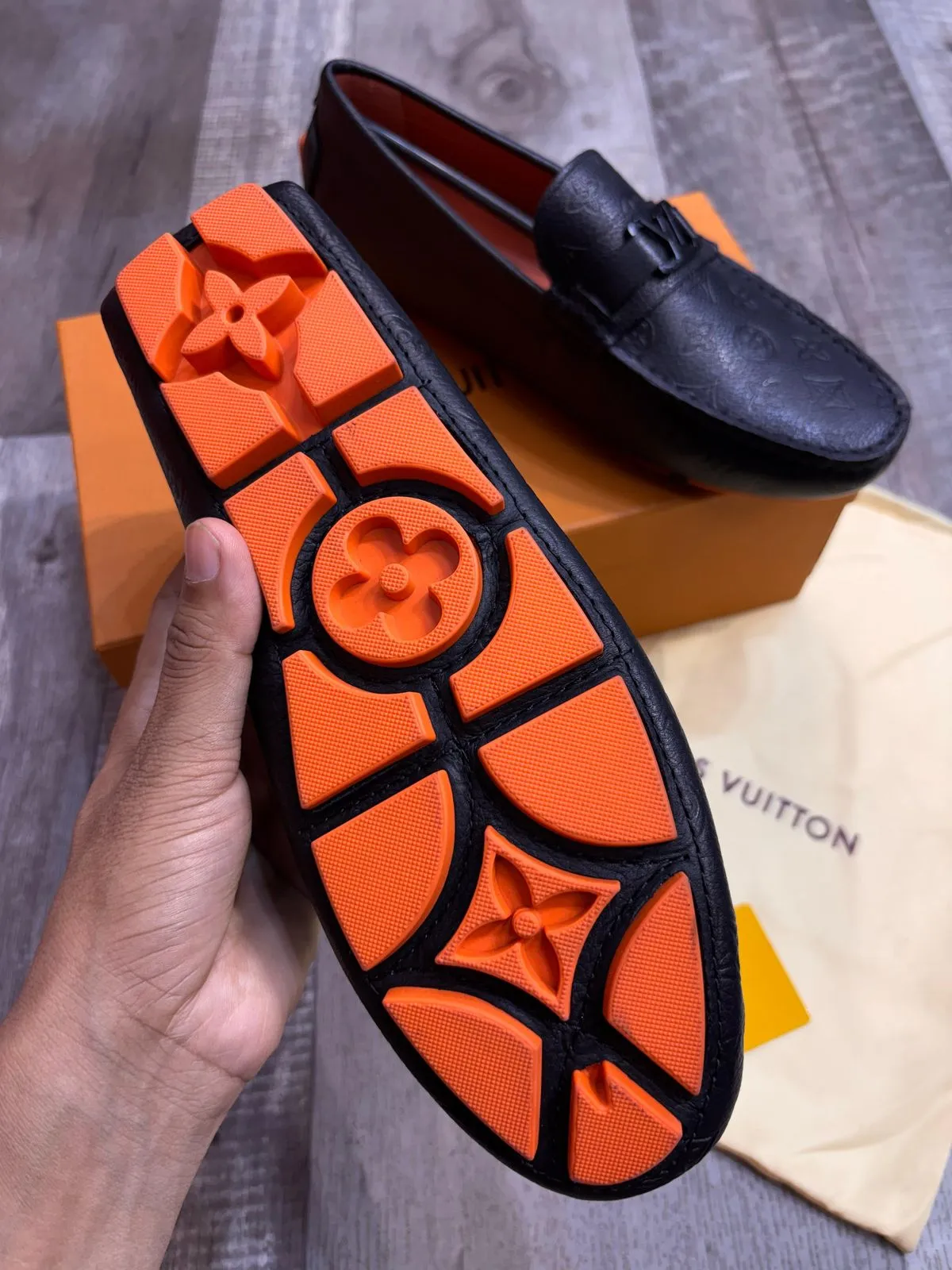 Premium Monogram  Embossed Loafers