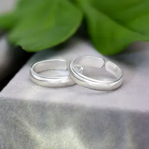 Pure Silver Toe Ring - Elegance Unbound In Sleek Design