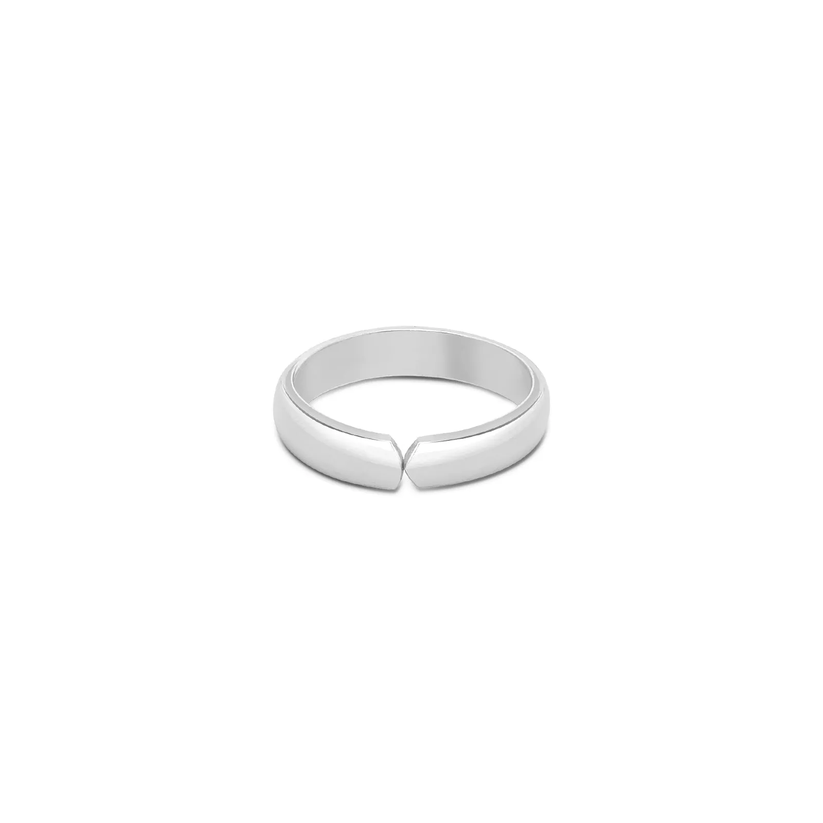Pure Silver Toe Ring - Elegance Unbound In Sleek Design