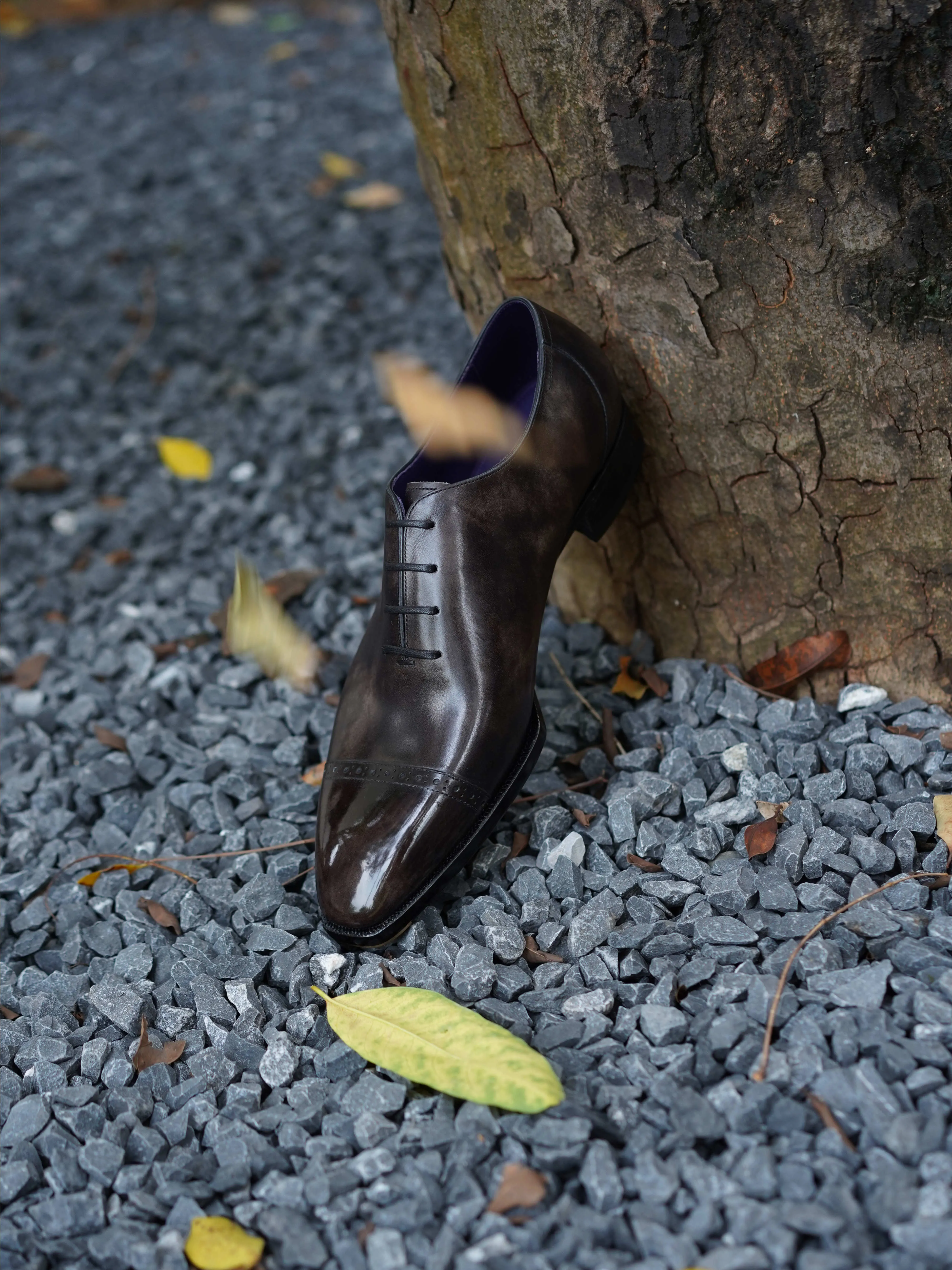 QUARTER BROGUE OXFORD  SHOES 5040
