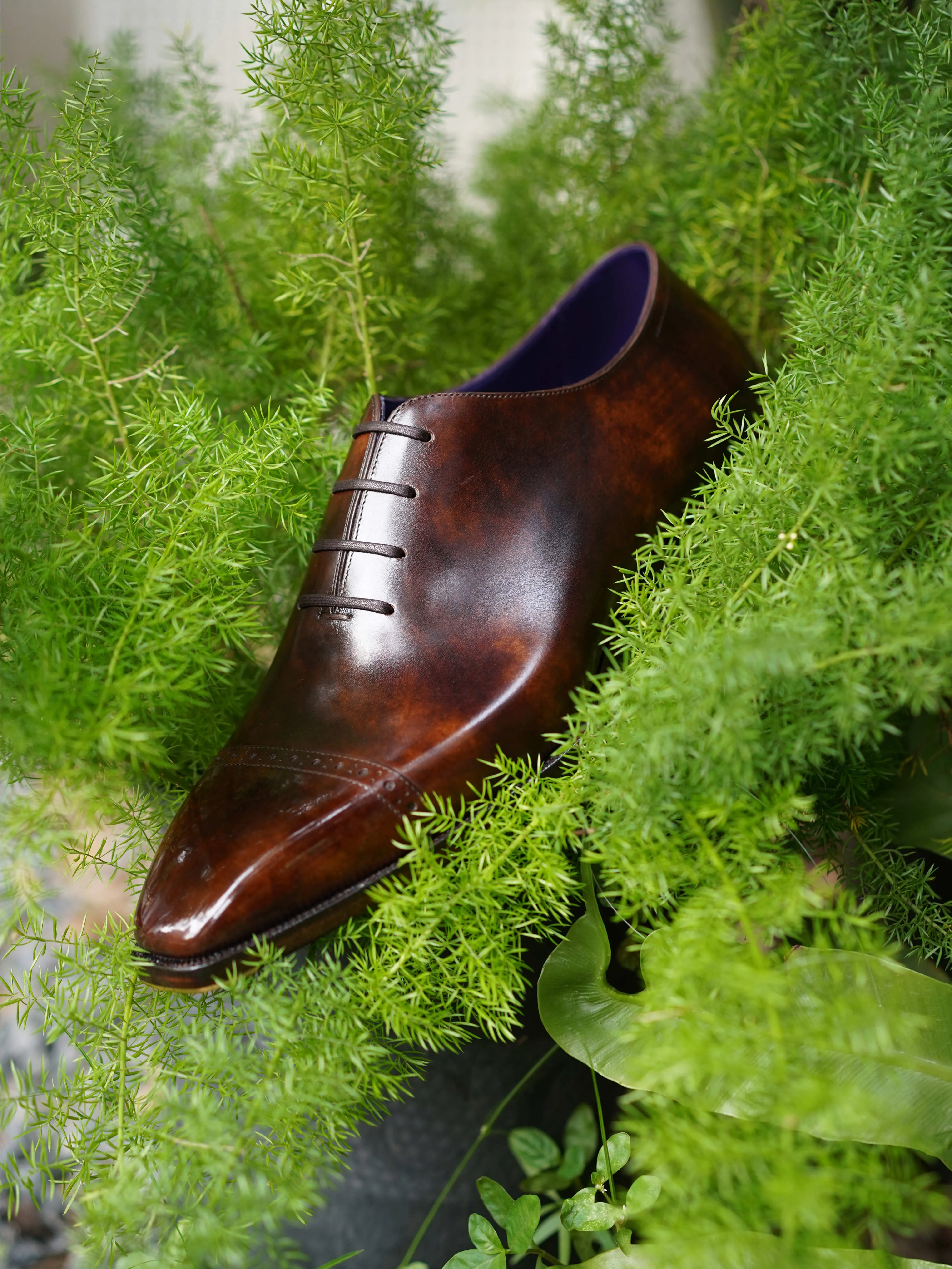 QUARTER BROGUE OXFORD  SHOES 5040