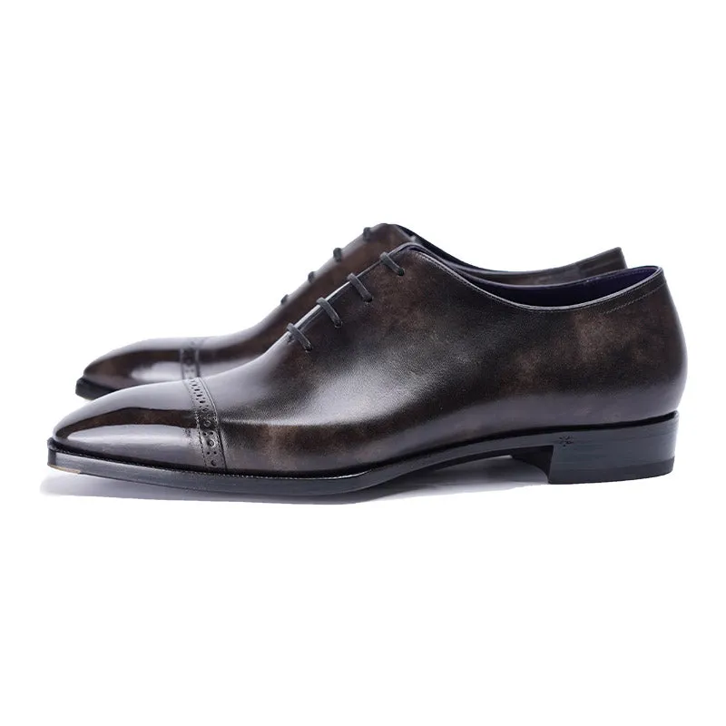 QUARTER BROGUE OXFORD  SHOES 5040