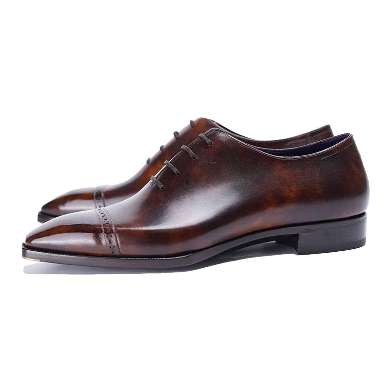 QUARTER BROGUE OXFORD  SHOES 5040