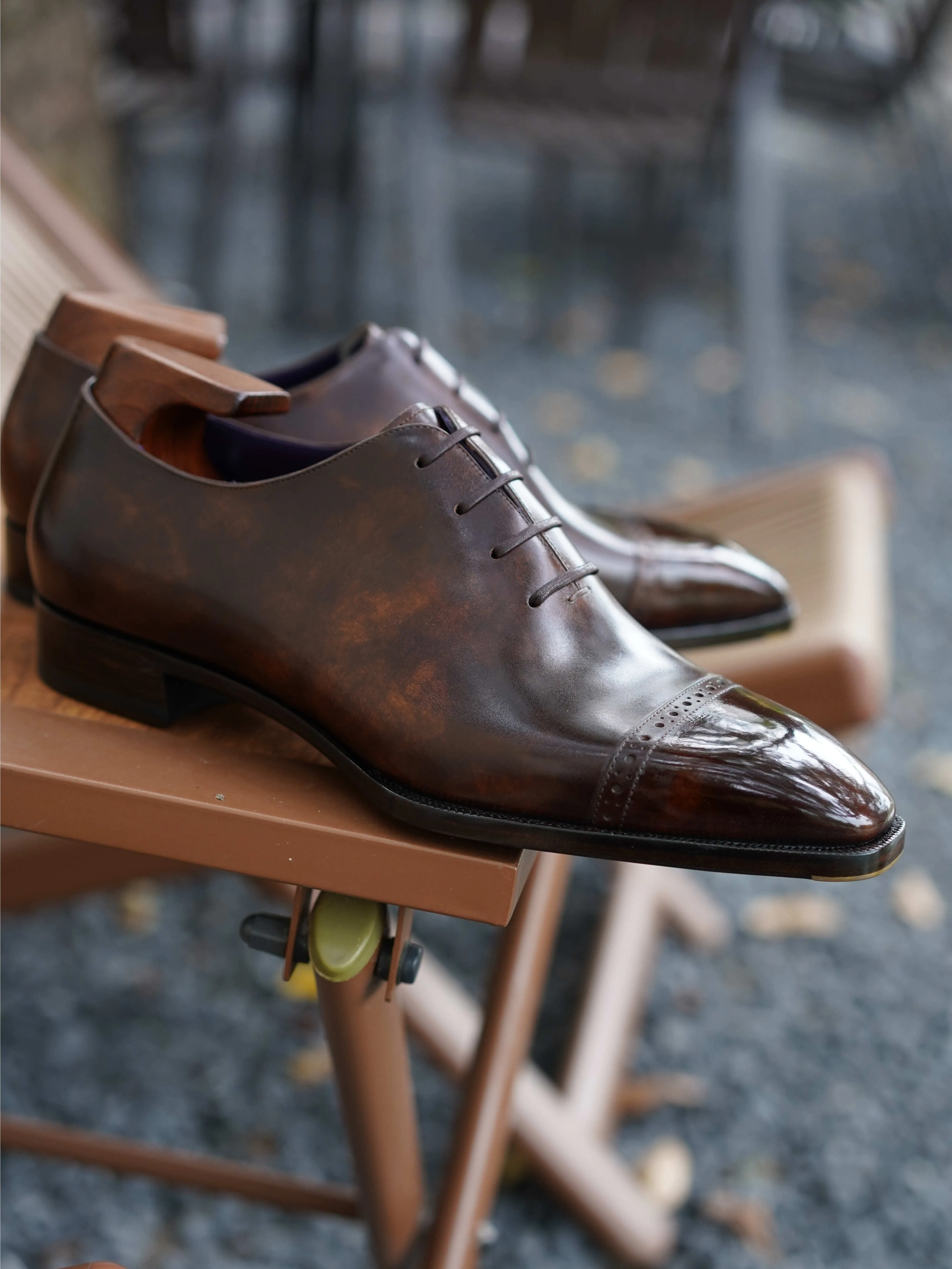 QUARTER BROGUE OXFORD  SHOES 5040