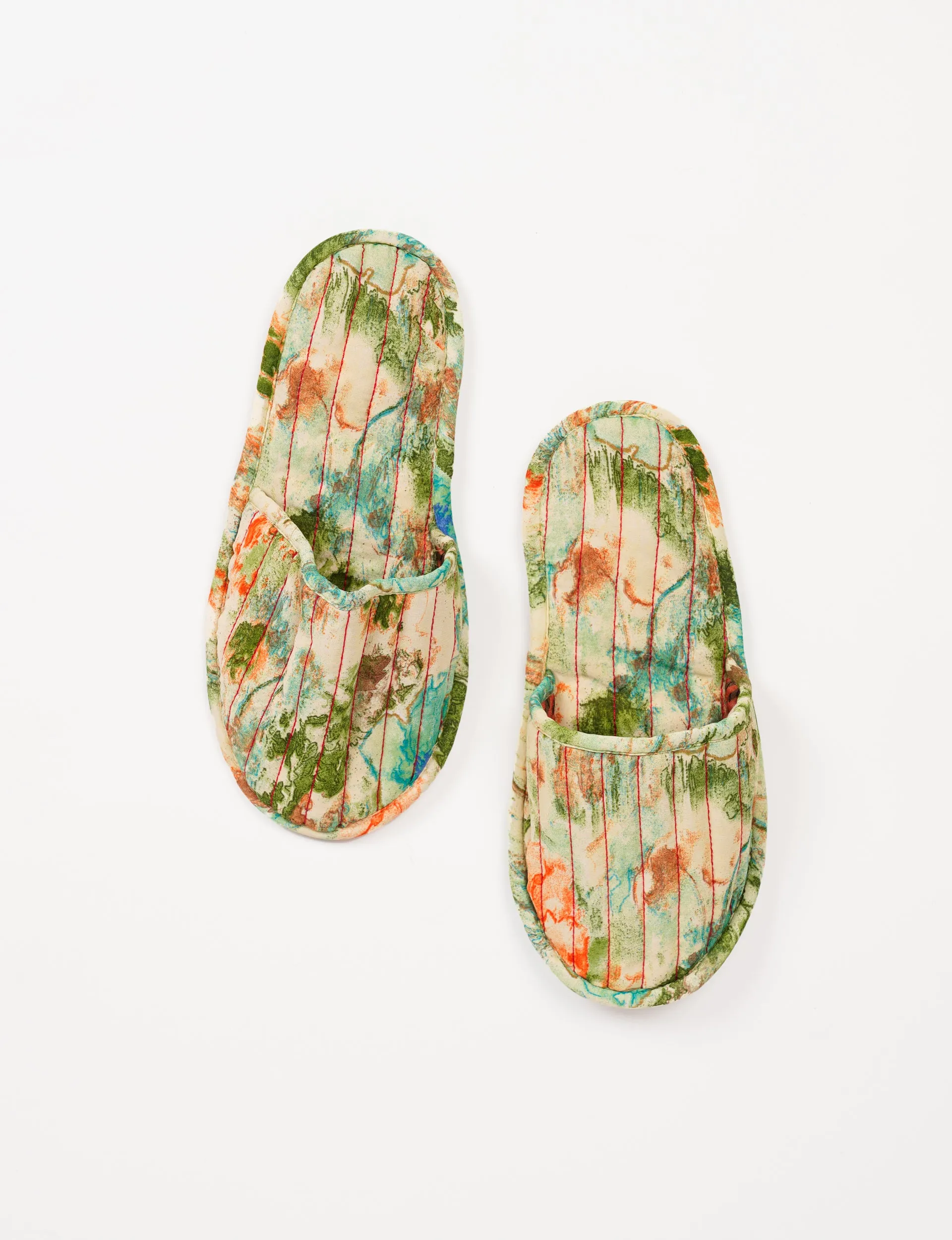 QUILTED SLIPPERS