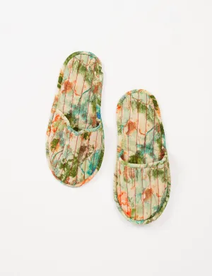 QUILTED SLIPPERS