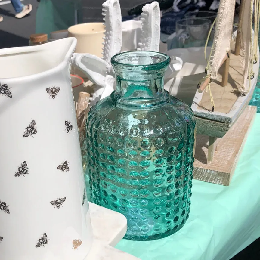 Recycled Embossed Vase