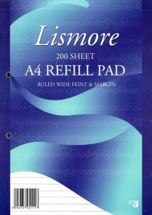 Refill Pad - A4 - 400 Page