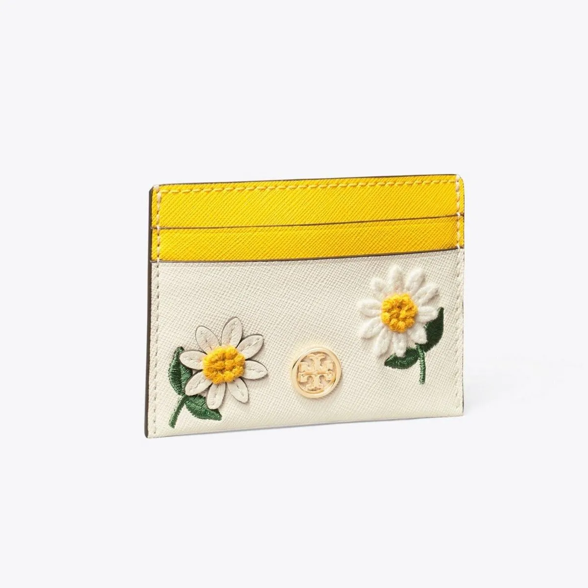 Robinson Floral Embroidered Card Case
