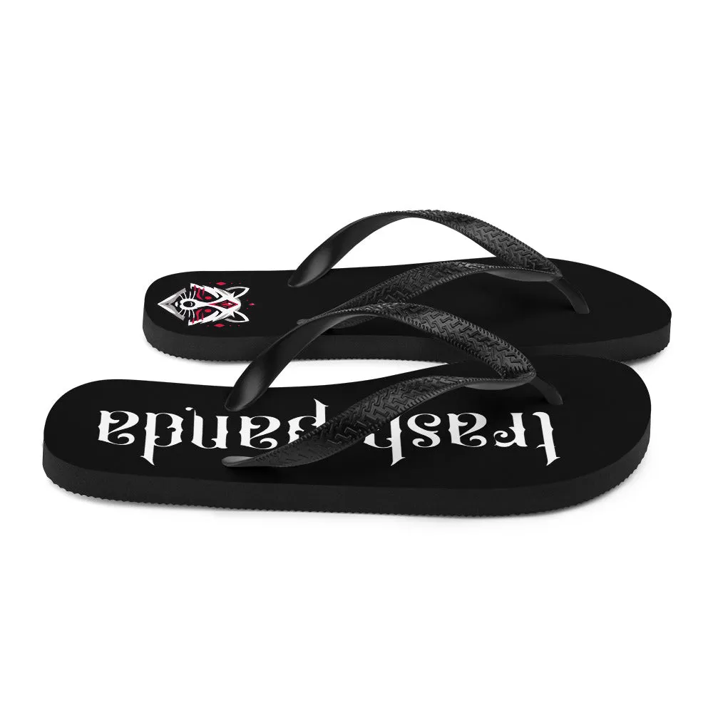 Ruby Raccoon Trash Panda - Flip-Flops