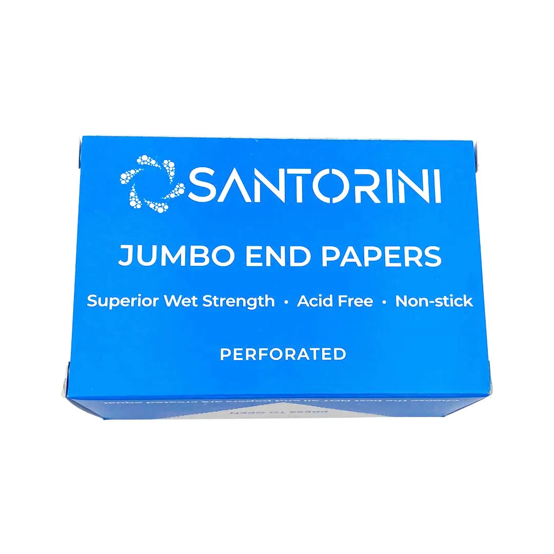 Santorini Jumbo perforated perm papers 1000pk