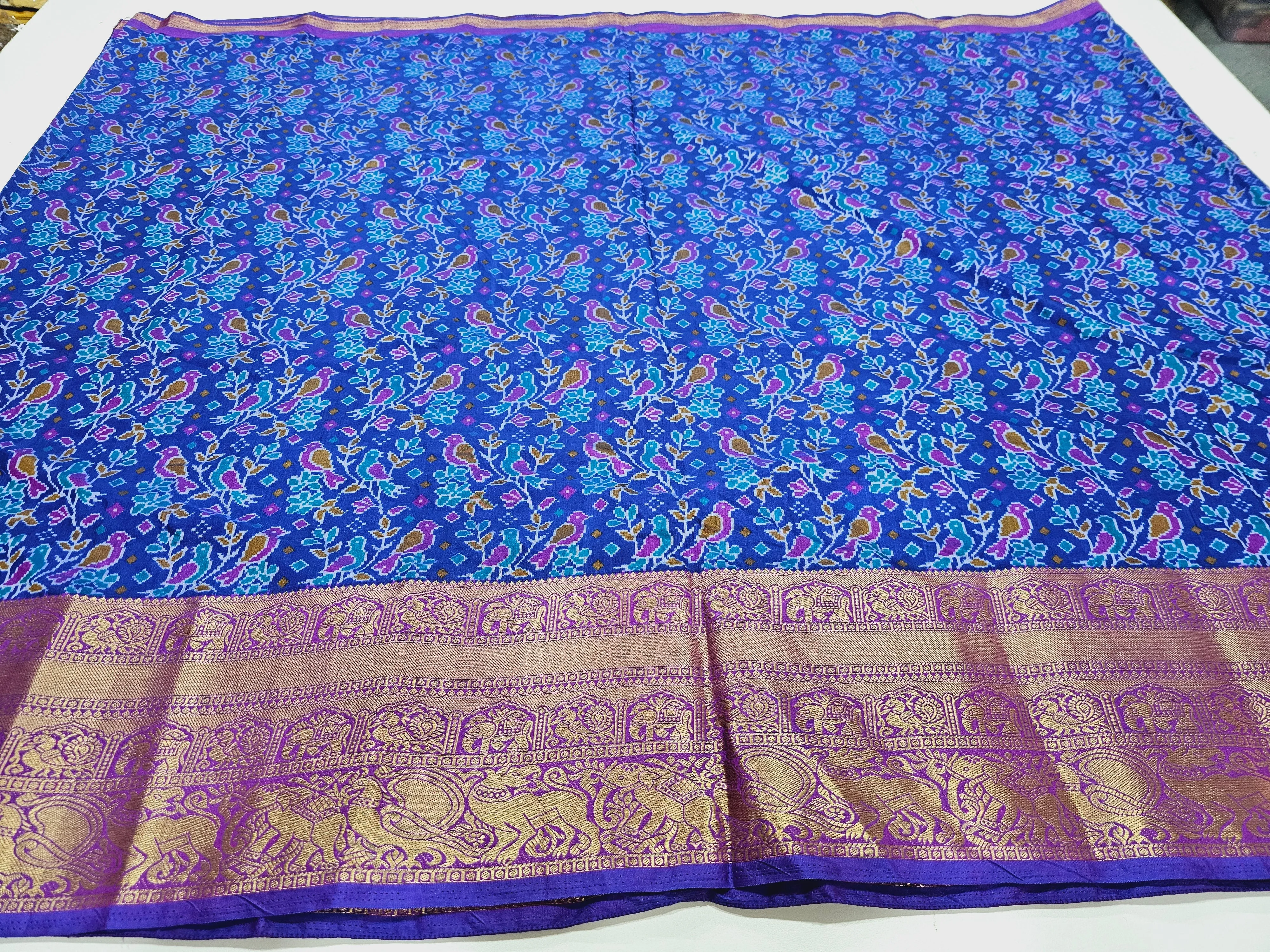 Semi slik saree