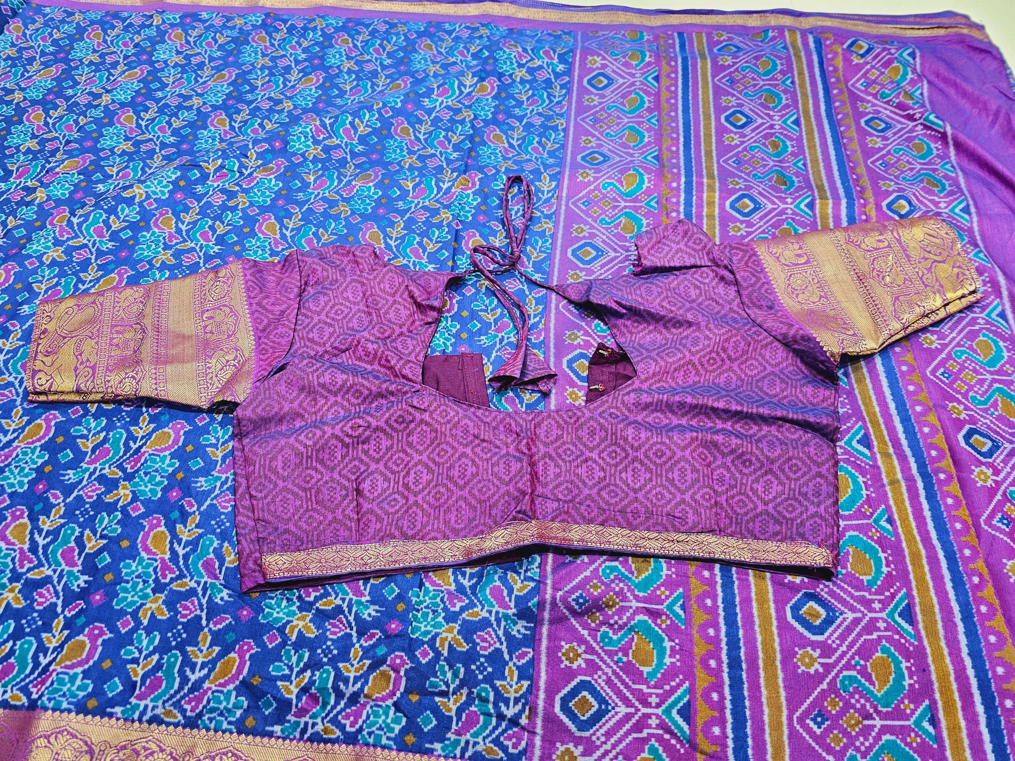 Semi slik saree