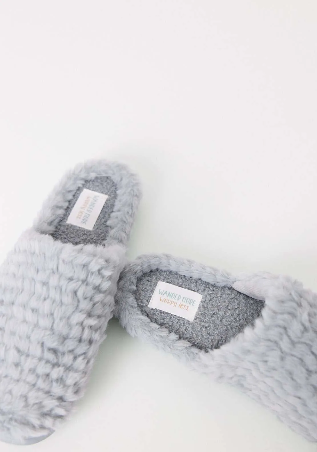 Shower Slippers - Grey