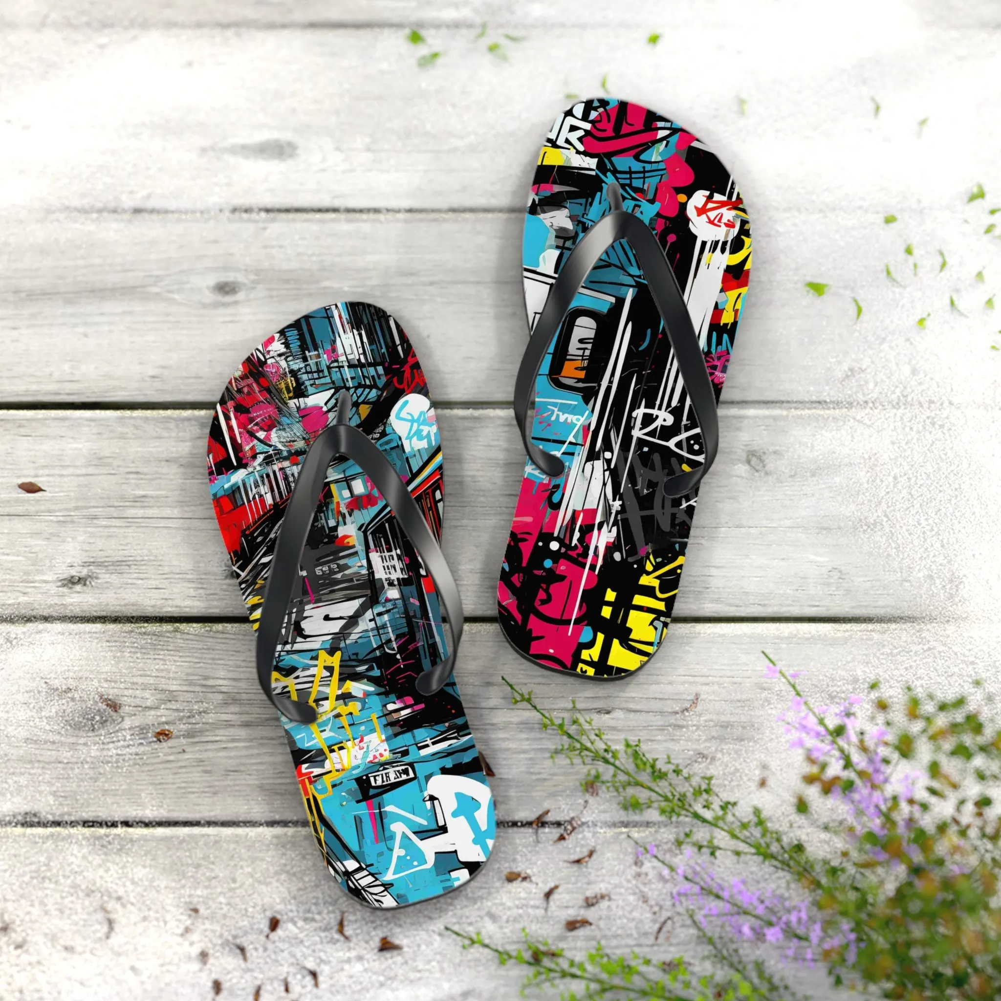 SlapDash Flip Flops - Trendy Summer Footwear for Beach and Casual Outings