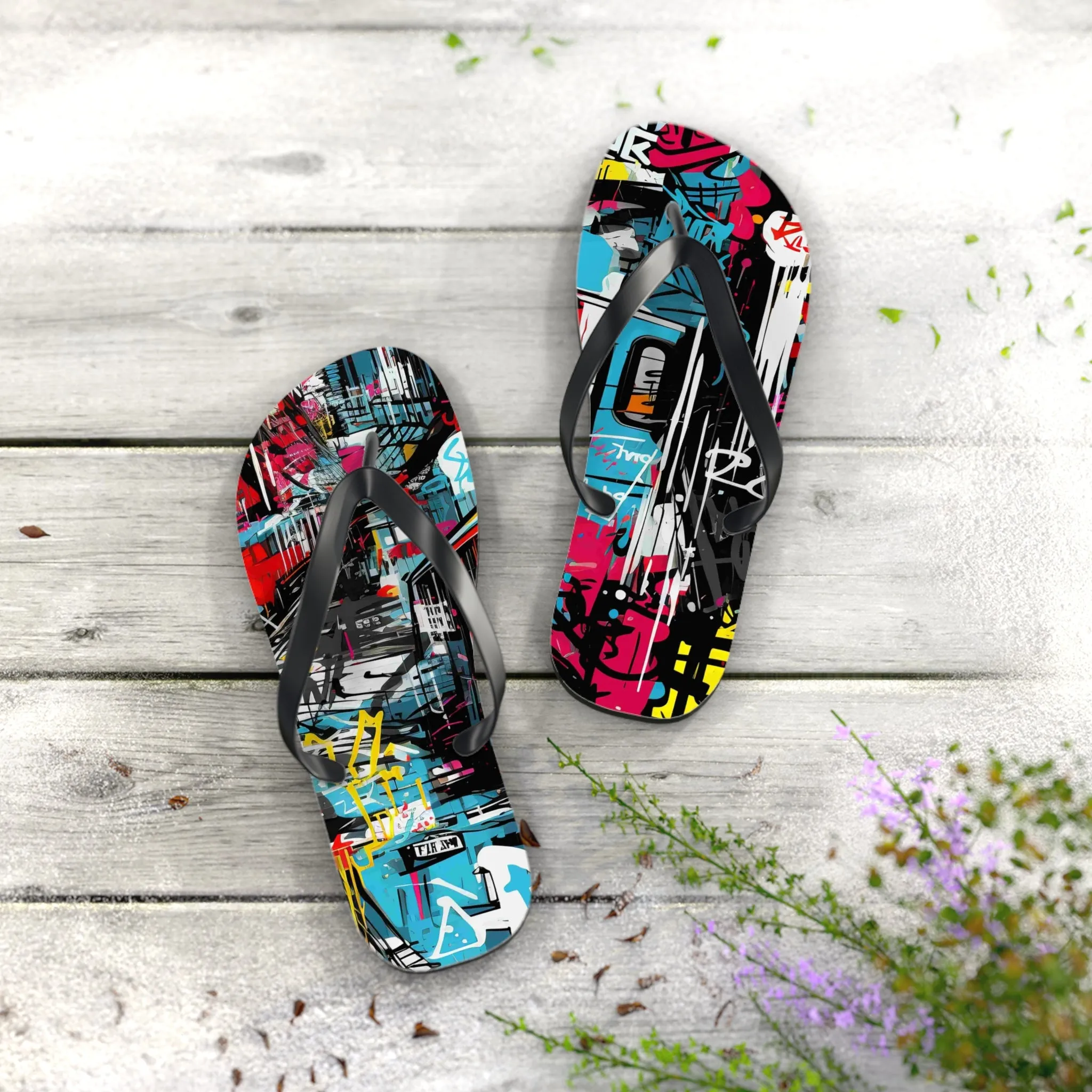SlapDash Flip Flops - Trendy Summer Footwear for Beach and Casual Outings
