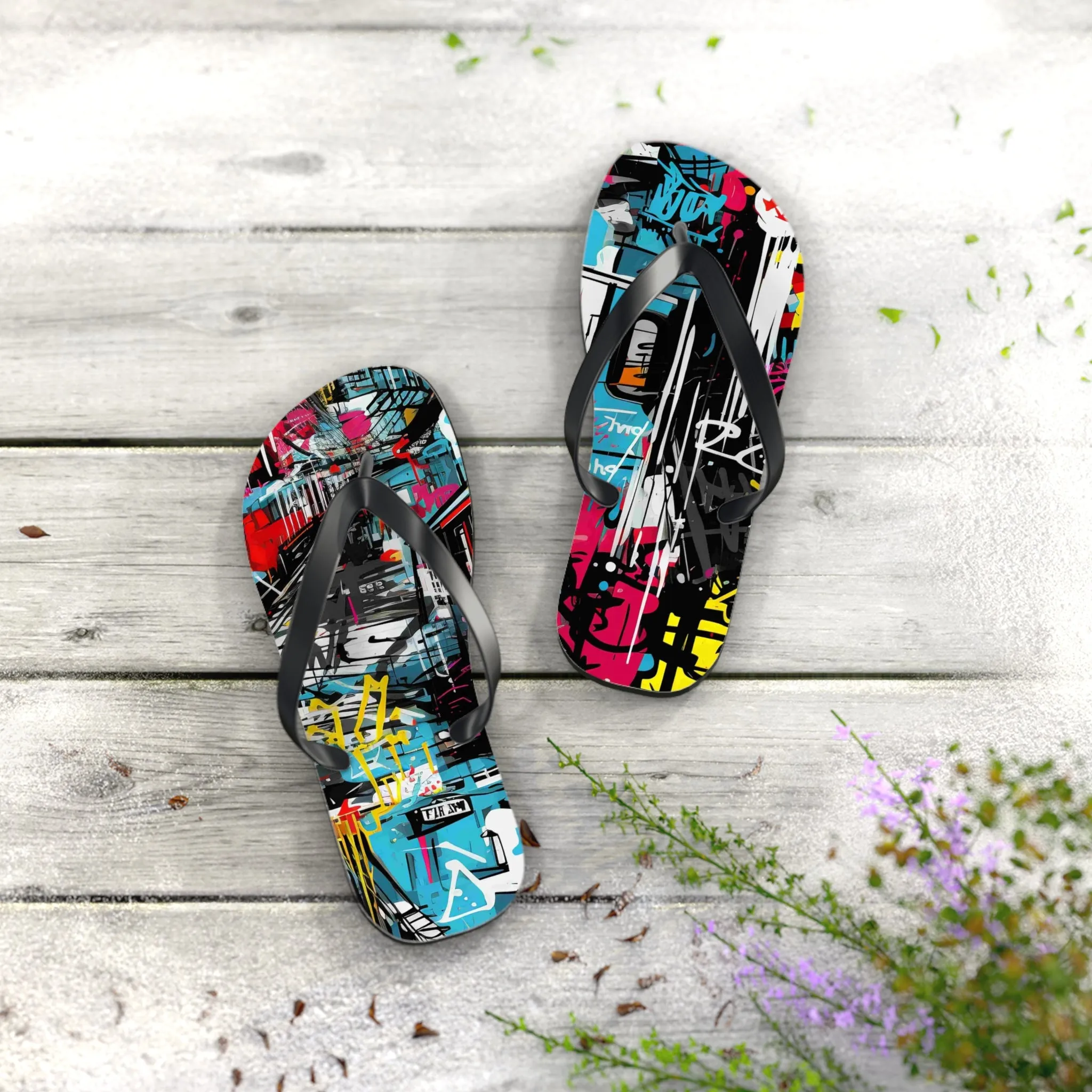 SlapDash Flip Flops - Trendy Summer Footwear for Beach and Casual Outings