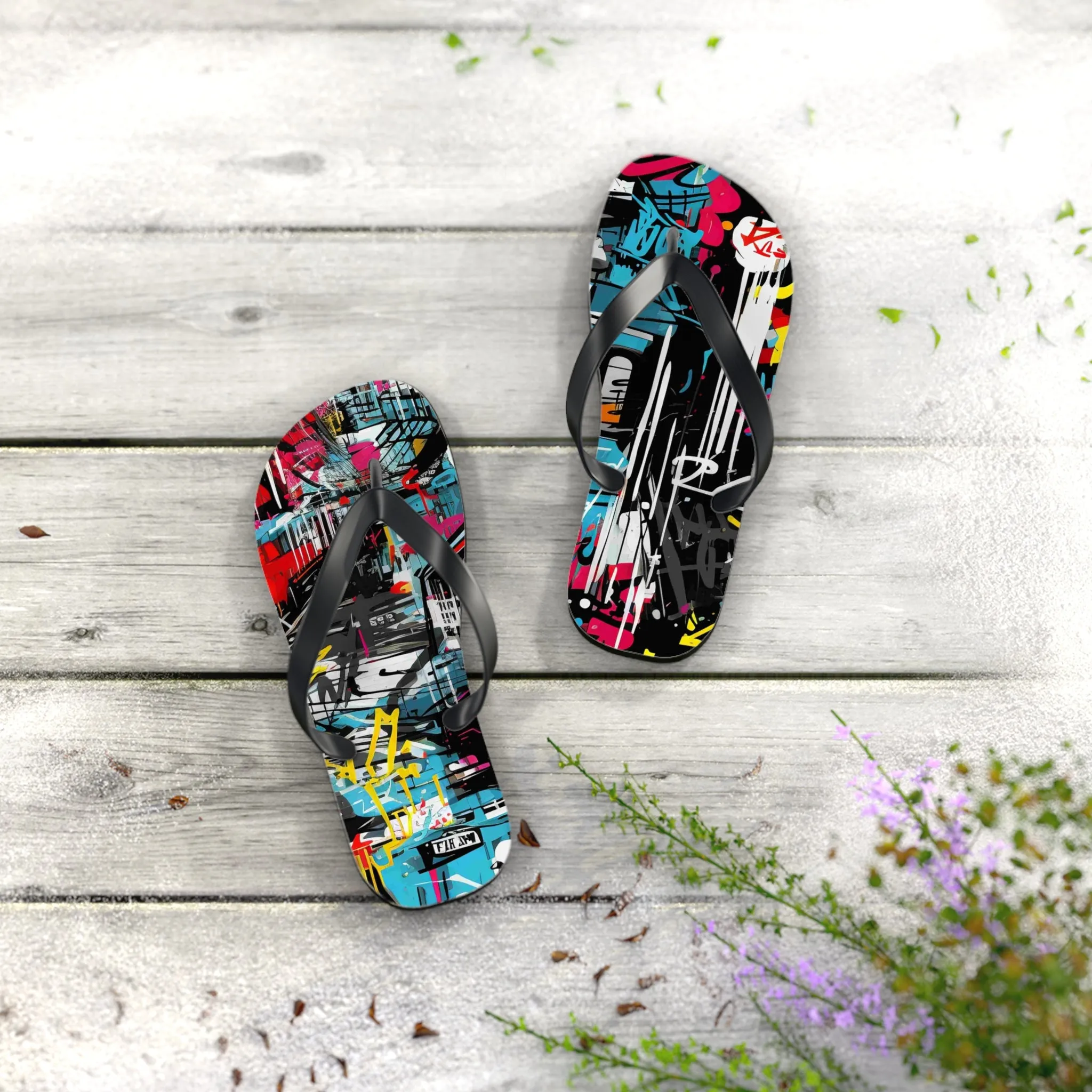 SlapDash Flip Flops - Trendy Summer Footwear for Beach and Casual Outings