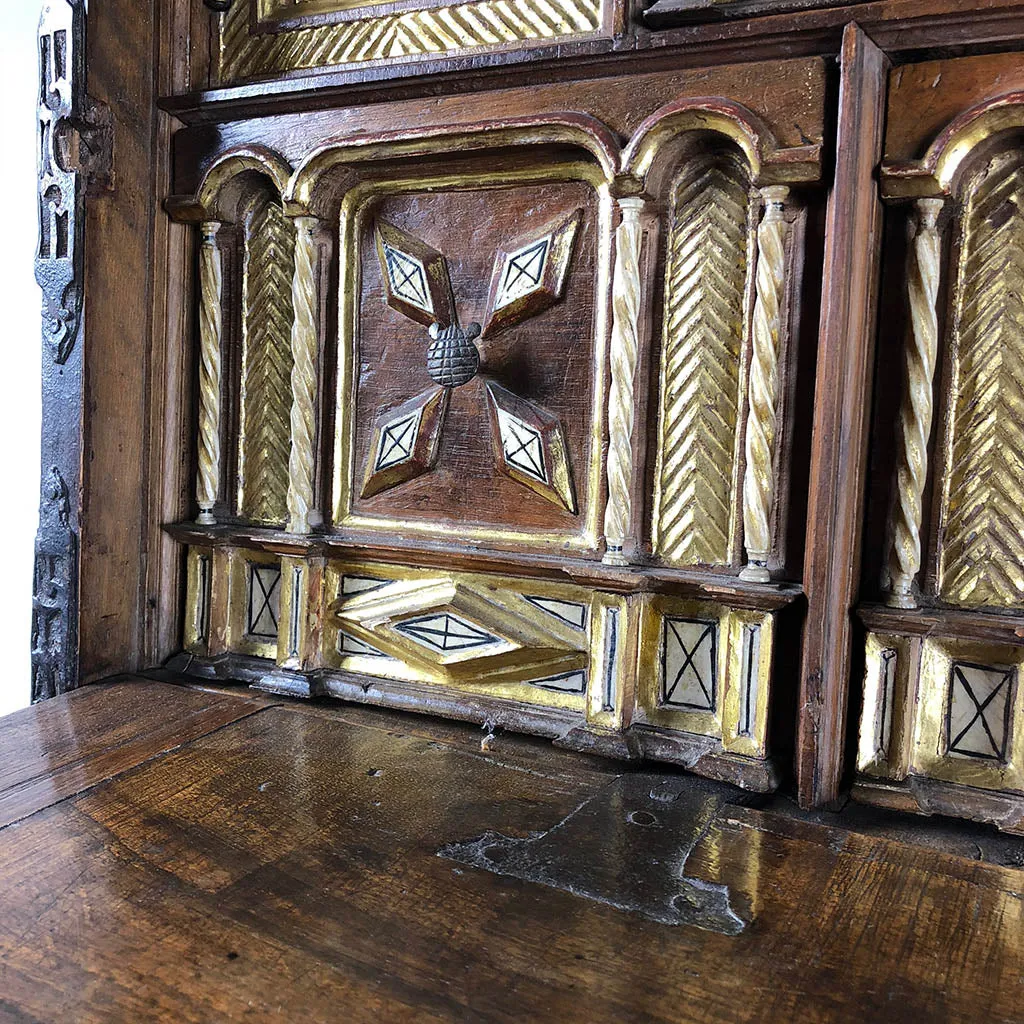 Spanish Antique Vargueno Desk c1690