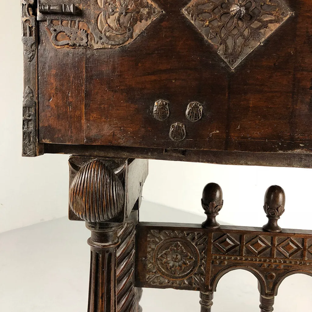 Spanish Antique Vargueno Desk c1690