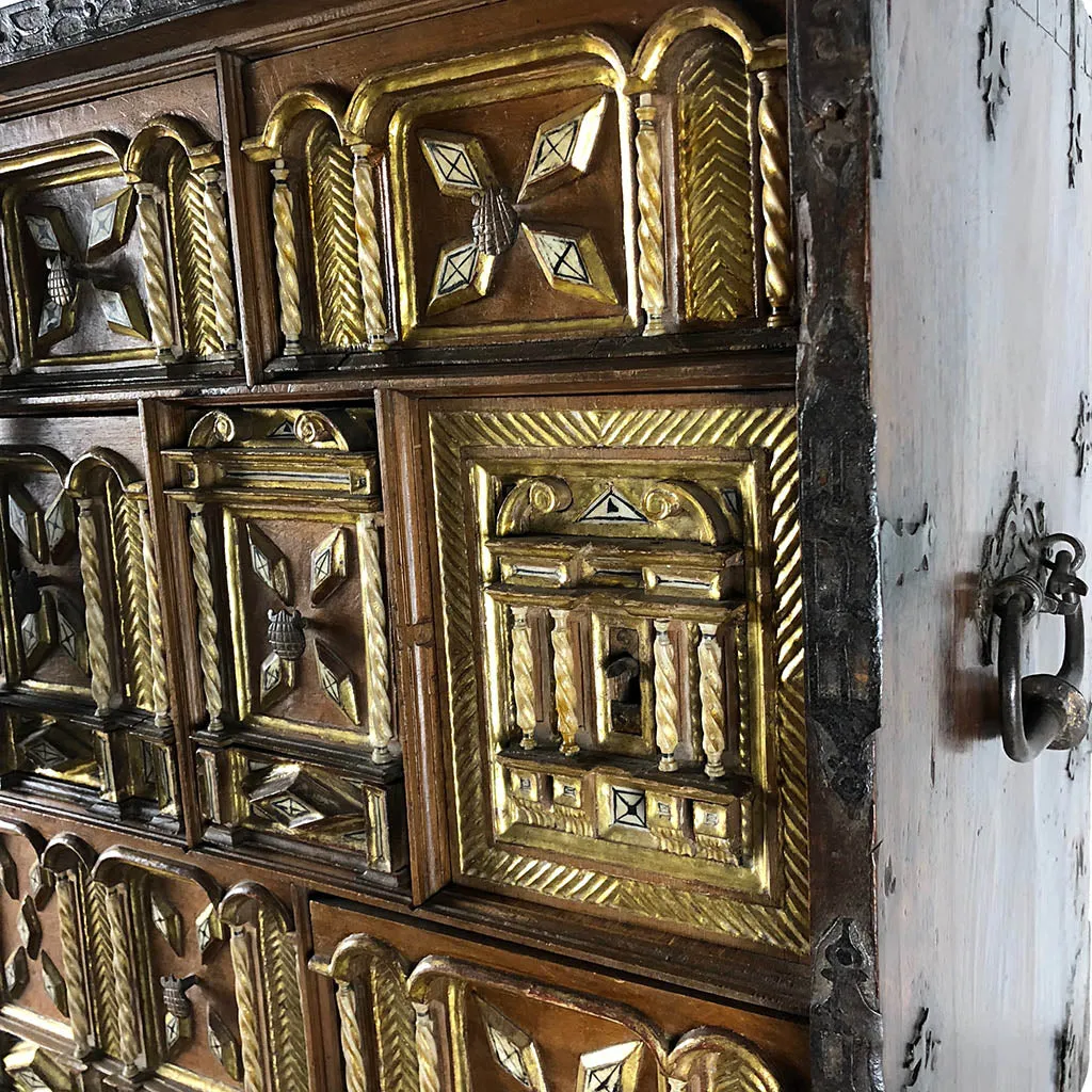 Spanish Antique Vargueno Desk c1690