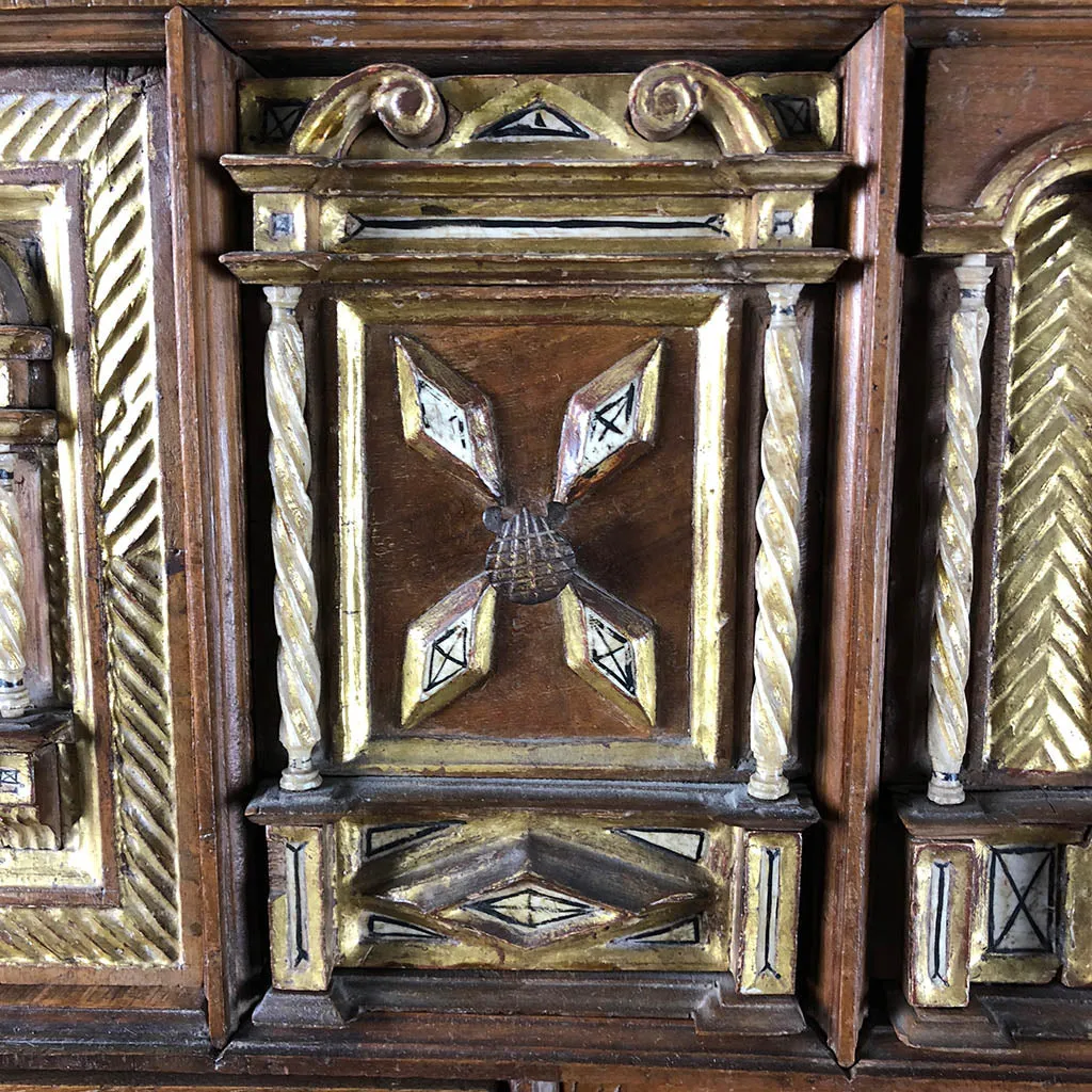 Spanish Antique Vargueno Desk c1690